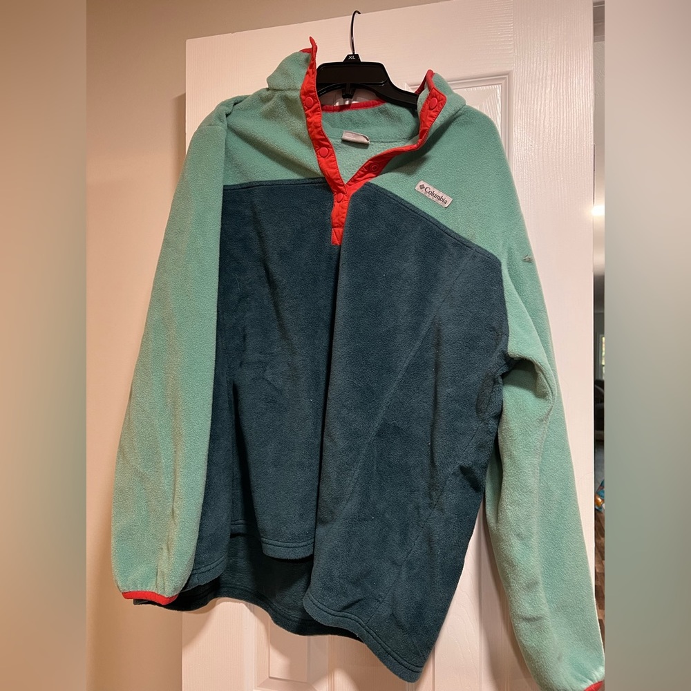 Womens Columbia quarter zip